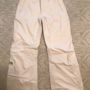 The North Face White Snow Pants